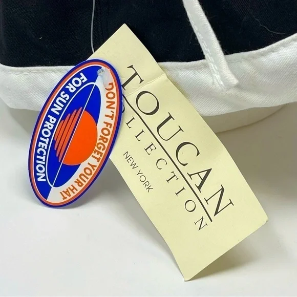 Toucan‎ Collection NWTags Summer Sun Hat UVRays Protection Wide Brim Adjustable